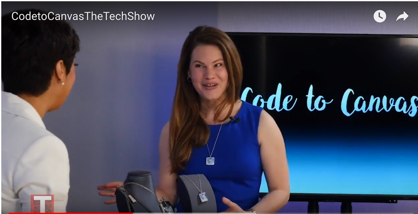 Founder and CEO Katharine VanderDrift was on The Tech TV Show!