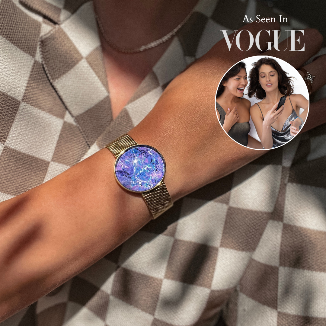 Moonlit Mesh Bracelet  - 14k Gold