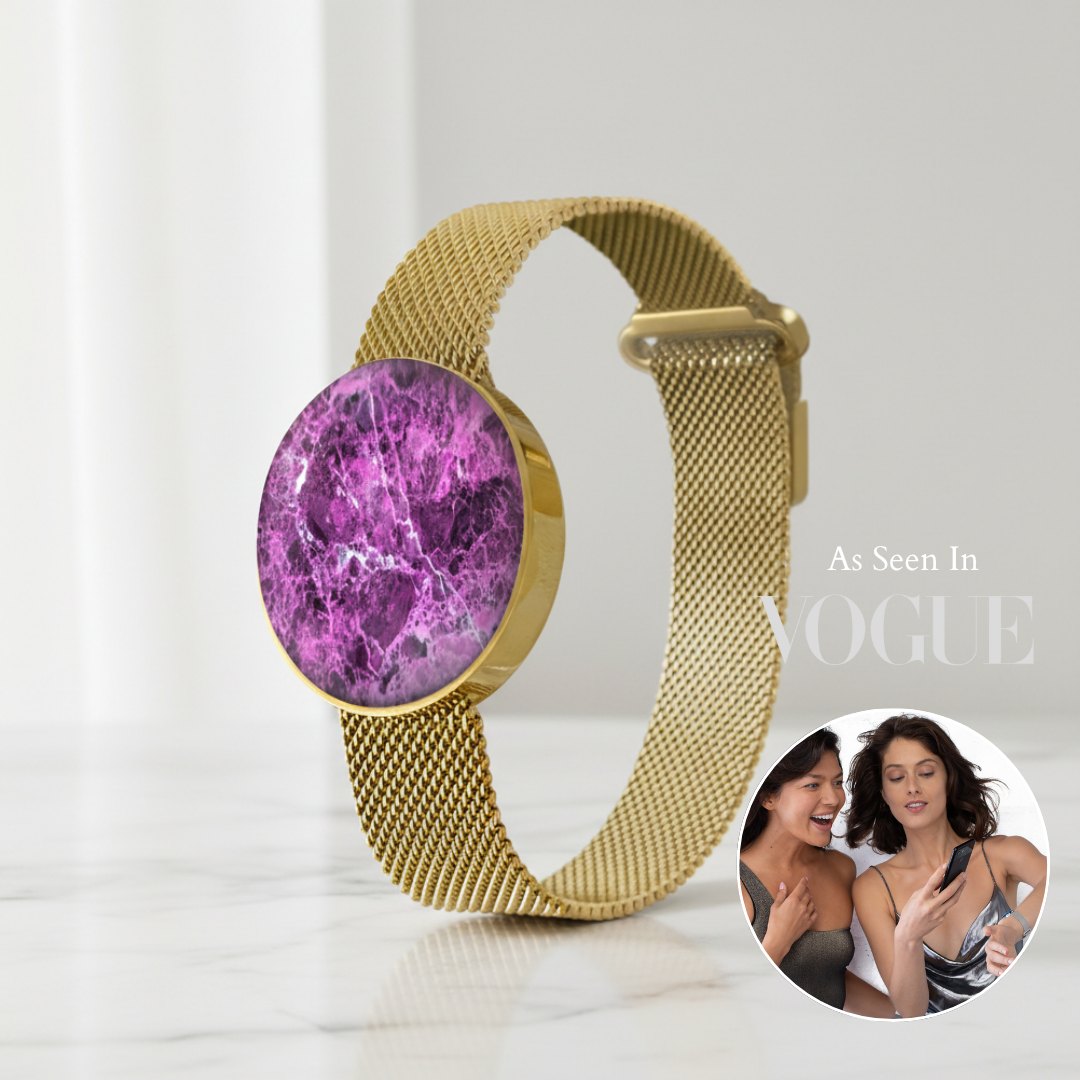 Moonlit Mesh Bracelet  - 14k Gold