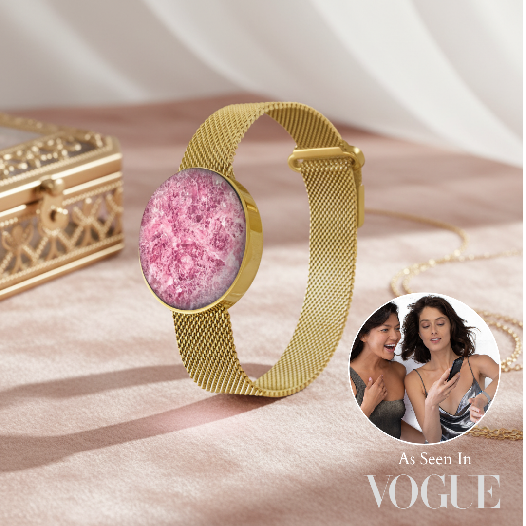 Moonlit Mesh Bracelet  - 14k Gold