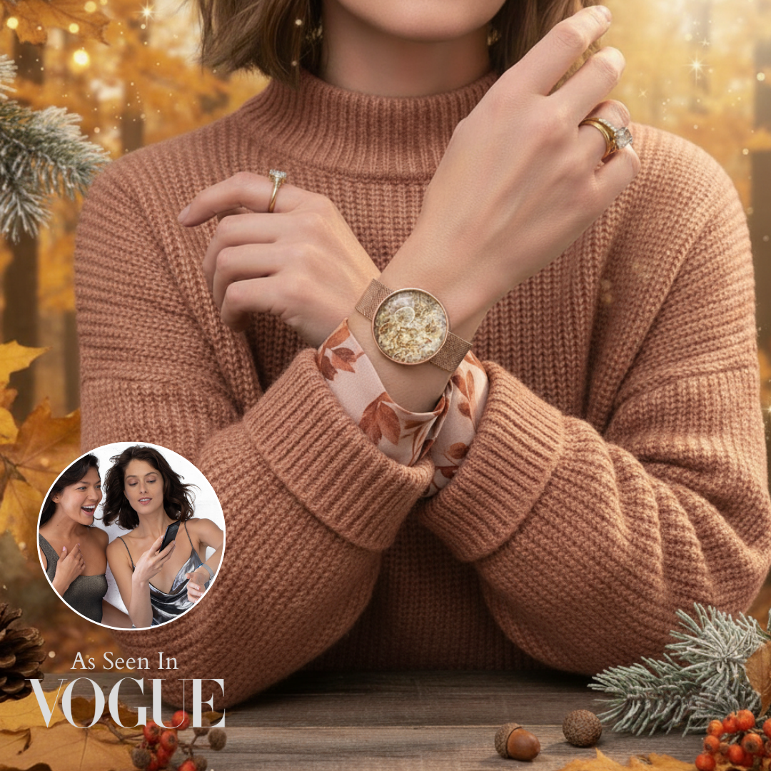 Moonlit Mesh Bracelet  - Rose Gold