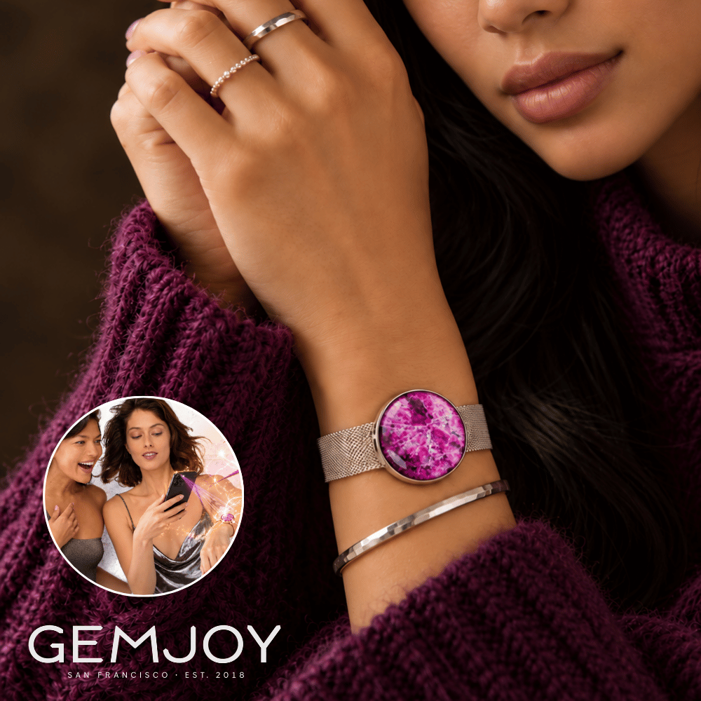 Moonlit Mesh Bracelet — White Gold