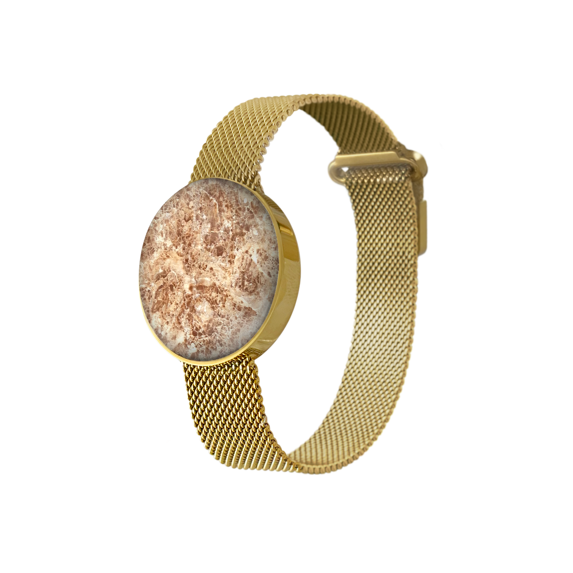 14k Gold Mesh Magnetic Augmented Reality Bracelet