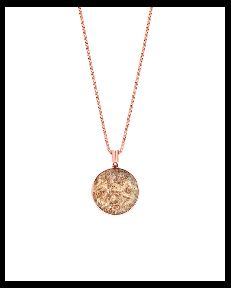 Augmented Reality Nicole Necklace In Rose Gold