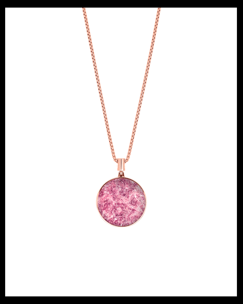 Augmented Reality Nicole Necklace In Rose Gold
